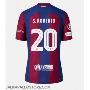 Barcelona Sergi Roberto #20 Kotipaita 2023-24 Lyhythihainen